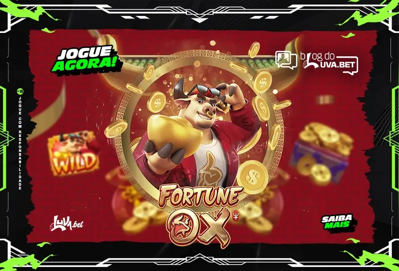 Fortune Ox: Confira como jogar e dicas para apostar e lucrar. (Imagem: designer Almir Andrade / equipe: Blog do Luva)