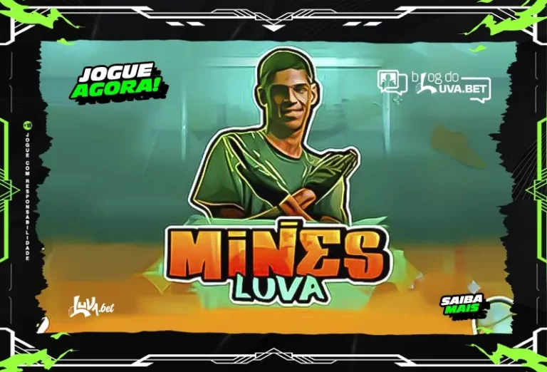 Mines Luva: Confira como jogar e estratégias para lucrar. (Imagem: designer Almir Andrade / equipe: Blog do Luva)