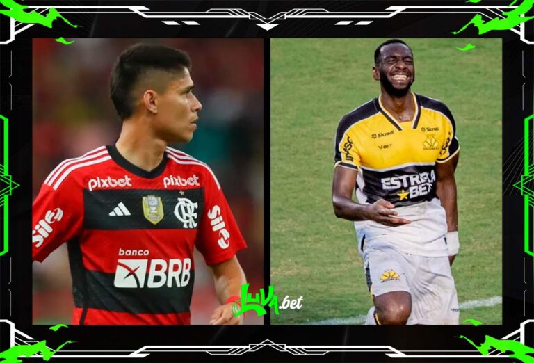 Flamengo x Criciúma (Imagem: Blog do Luva.Bet)