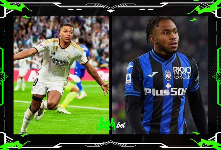 Jogadores de Real Madrid x Atalanta em quadro personalizado do Blog do Luva.Bet