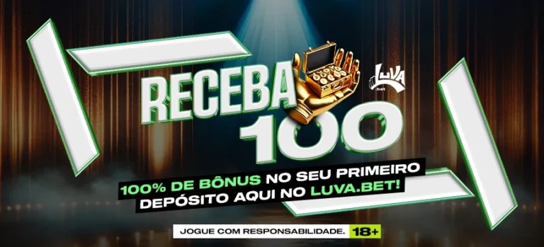 Receba R$100 em bônus de Cassino na nova promoção do Luva.Bet