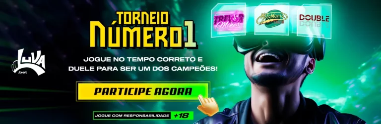 Torneio número 1: Conheça a nova promoção de cassino no Luva.Bet